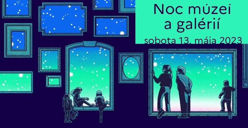 Ilustračný obrázok - Noc múzeí a galérií 2023