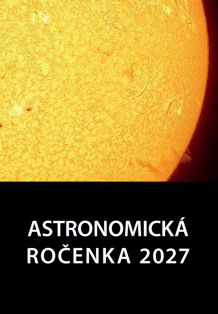 Predná obálka Astronomickej ročenky 2027.